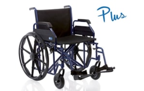 CADEIRA RODAS MANUAL PLUS 55CM CP300-55